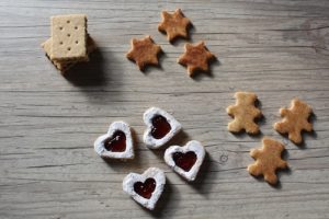 Biscuits de Noel sans lait, sans gluten, sans œufs 