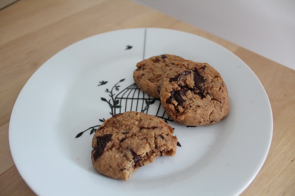 Recette de cookies sans gluten, sans œufs, sans lait