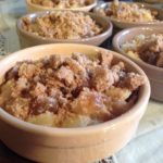 Crumble aux épices sans gluten, sans oeuf, sans lactose