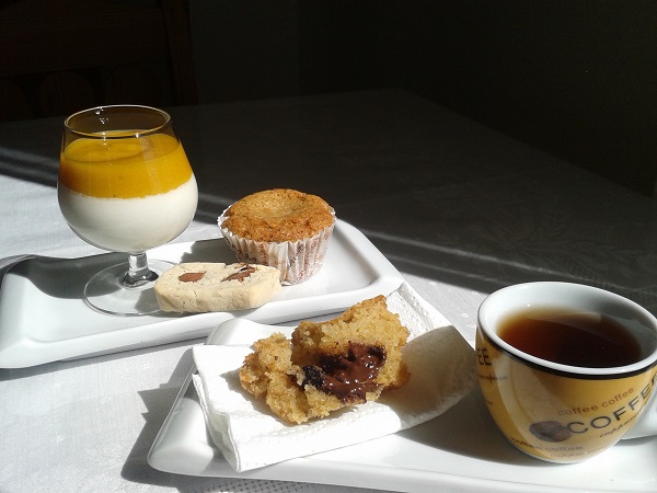 Café gourmand sans gluten, sans lait de vache, sans œufs