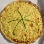 Quiche au saumon sans oeuf, sans gluten, sans lactose