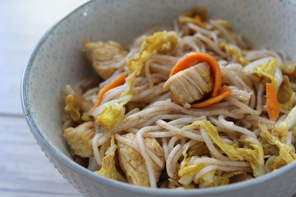 Salade facile au chou chinois sans gluten 