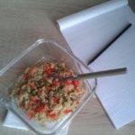 Taboulé de quinoa menu été sans gluten, sans lactose, sans oeuf