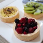 Tartes aux fruits sans gluten, sans lactose, sans oeuf 