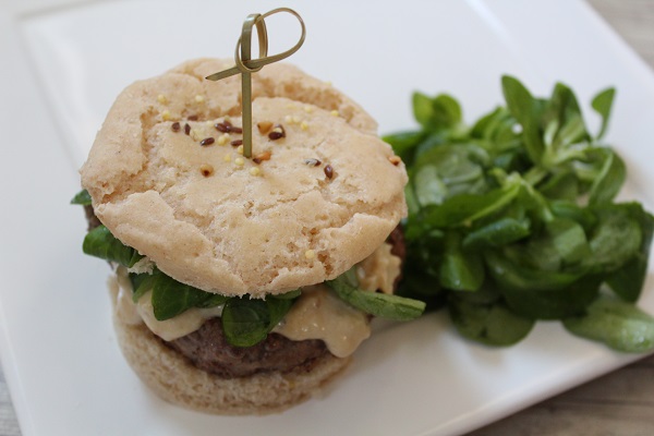 Comment faire un hamburger sans gluten et sans lactose ?