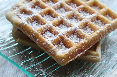 Gaufre sans gluten et vegan