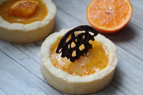 Tarte aux mandarines sans gluten, sans oeuf, sans lactose