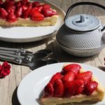 Tarte aux fraises menu été sans gluten, sans lactose, sans oeuf