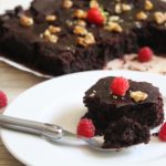 Recette de brownie pour un petit déjeuner sans gluten, sans lait, sans oeuf équilibré et protéiné