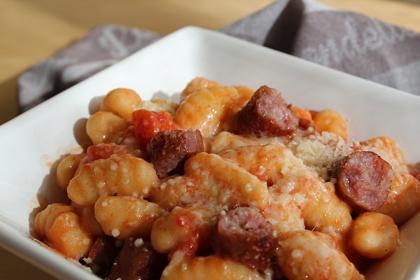 Menu rapide sans gluten, sans lactose, sans oeuf : recette de gnocchi