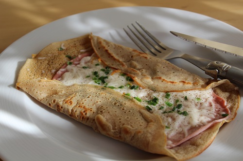 Idées menu sans gluten, sans lait, sans oeuf : des crêpes...